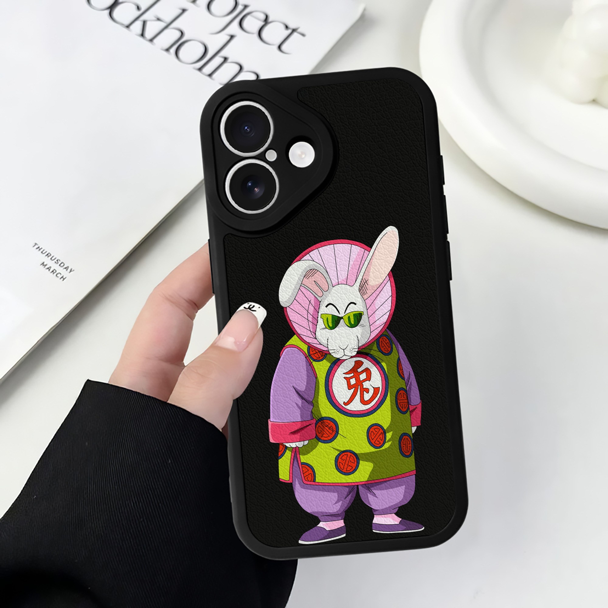 （画像用） ドラゴンボール DRAGON BALL 【iPhone 16シリーズ対応】シリコンスマホケース（レザー調） 材質：シリコン